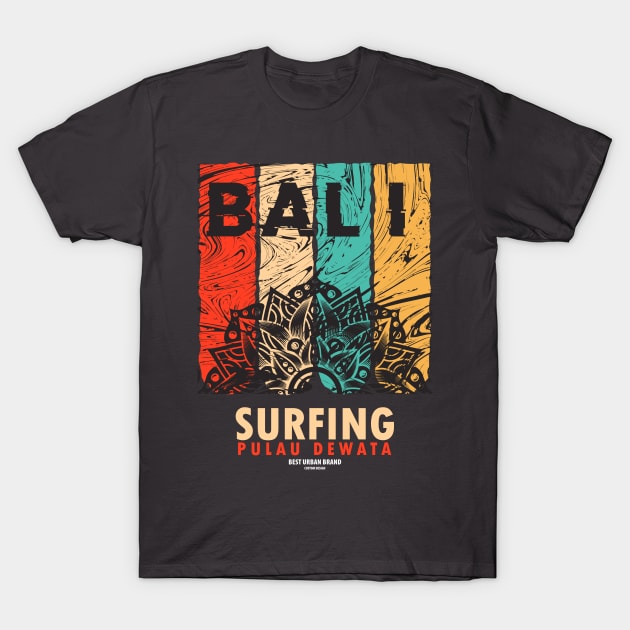 Bali Surfing T-Shirt by evolet store